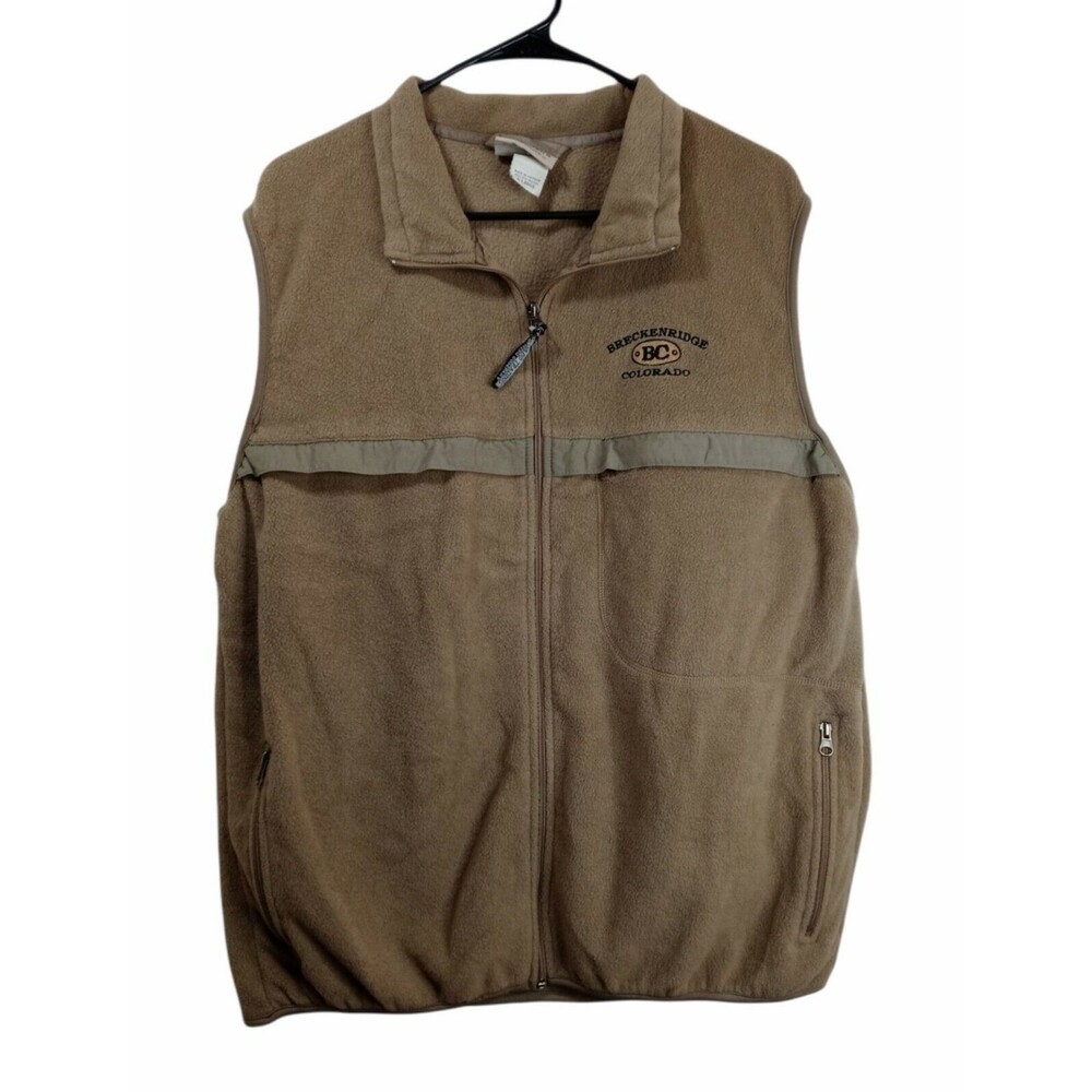 Colorado Trading & Clothing Fleece Full Zip Vest Size X-Large